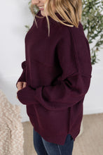 Load image into Gallery viewer, Aurora Cozy Sweater - Burgundy