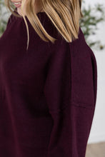 Load image into Gallery viewer, Aurora Cozy Sweater - Burgundy