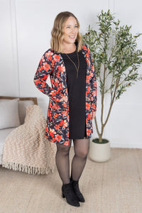 Savannah Bamboo Swing Dress - Black