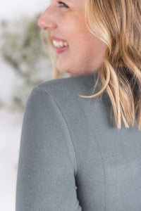 Georgia Long Sleeve Top - Dusty Jade