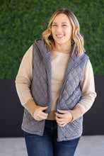 Load image into Gallery viewer, Heather Hooded Vest - Grey