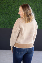 Load image into Gallery viewer, Miley Striped Sweater - Latte