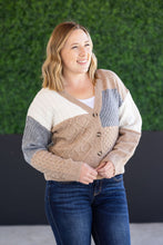 Load image into Gallery viewer, Colorblock Cozy Cardigan