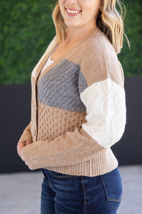 Colorblock Cozy Cardigan