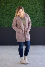 Load image into Gallery viewer, Brooks Button Sweater Cardigan - Light Mocha