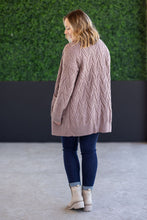 Load image into Gallery viewer, Brooks Button Sweater Cardigan - Light Mocha