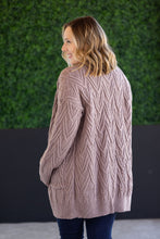 Load image into Gallery viewer, Brooks Button Sweater Cardigan - Light Mocha