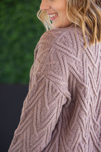 Load image into Gallery viewer, Brooks Button Sweater Cardigan - Light Mocha