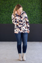 Load image into Gallery viewer, Soft HalfZip Hoodie - Neutral Abstract