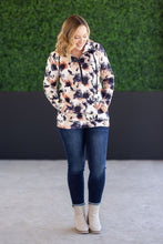 Load image into Gallery viewer, Soft HalfZip Hoodie - Neutral Abstract