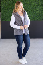 Load image into Gallery viewer, Heather Hooded Vest - Grey