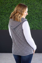 Load image into Gallery viewer, Heather Hooded Vest - Grey