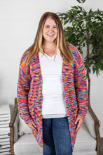 Load image into Gallery viewer, Janet Long Cardigan - Rainbow Mix