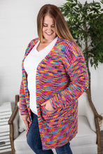 Load image into Gallery viewer, Janet Long Cardigan - Rainbow Mix