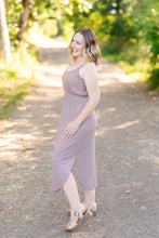 Load image into Gallery viewer, Reagan Ribbed Midi Dress - Mocha