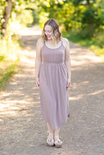 Load image into Gallery viewer, Reagan Ribbed Midi Dress - Mocha