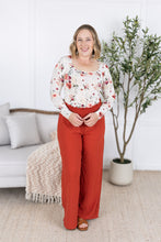 Load image into Gallery viewer, Presley Palazzo Pants - Brick