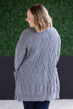 Load image into Gallery viewer, Brooks Button Sweater Cardigan - Grey