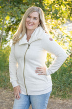 Load image into Gallery viewer, Quinn ZipUp Cowl - Oatmeal