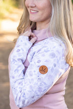 Load image into Gallery viewer, Zoey ZipCowl - Pink and Blush Floral