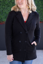 Load image into Gallery viewer, Scarlett Sweater Jacket - Black