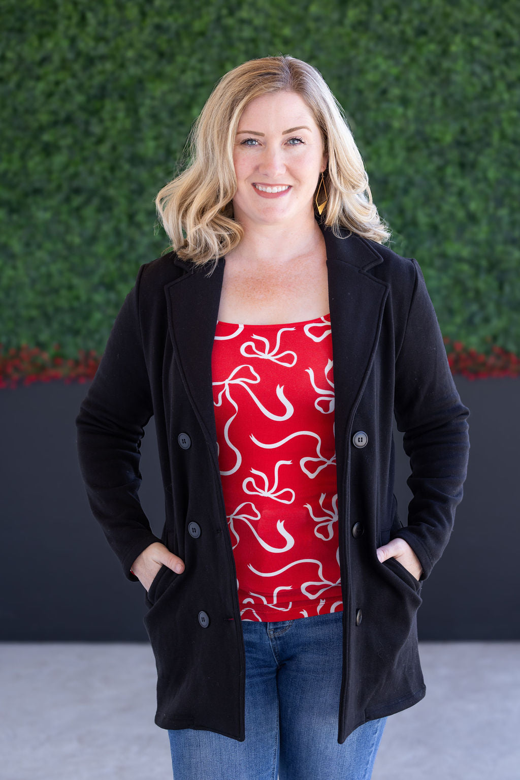 Scarlett Sweater Jacket - Black