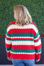 Load image into Gallery viewer, Christmas Stripes Sweater