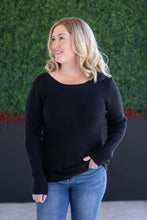 Load image into Gallery viewer, Bridget Back Bow Sweater - Black