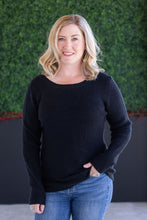 Load image into Gallery viewer, Bridget Back Bow Sweater - Black