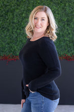 Load image into Gallery viewer, Bridget Back Bow Sweater - Black