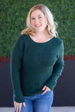 Load image into Gallery viewer, Bridget Back Bow Sweater - Hunter Green