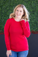 Load image into Gallery viewer, Blair Long Sleeve Top - Red