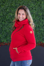 Load image into Gallery viewer, Quinn ZipUp Cowl - Red
