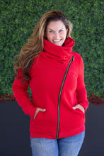 Load image into Gallery viewer, Quinn ZipUp Cowl - Red