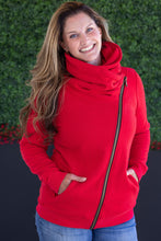 Load image into Gallery viewer, Quinn ZipUp Cowl - Red