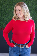 Load image into Gallery viewer, Blair Long Sleeve Top - Red