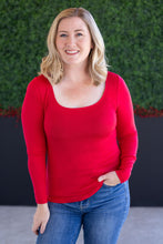 Load image into Gallery viewer, Alyssa Long Sleeve Top - Red