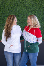 Load image into Gallery viewer, Colorblock Fullzip - Red, Winter Berry, Evergreen