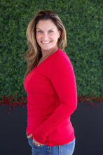 Load image into Gallery viewer, Larissa Long Sleeve - Red