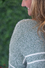 Load image into Gallery viewer, Cozy Striped Sweater - Green