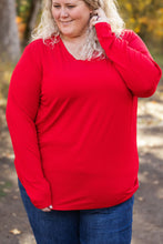Load image into Gallery viewer, Leah Long Sleeve Top - Red