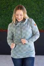 Load image into Gallery viewer, Ashley Hoodie - Olive Checkers