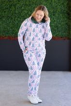 Load image into Gallery viewer, Hailey Pullover Hoodie - Candy Cane Lane