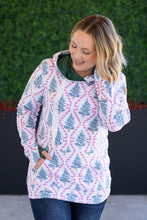 Load image into Gallery viewer, Hailey Pullover Hoodie - Candy Cane Lane