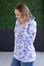 Load image into Gallery viewer, HalfZip Hoodie - Sapphire Floral