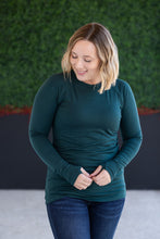 Load image into Gallery viewer, Blair Long Sleeve Top - Hunter Green