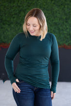 Load image into Gallery viewer, Blair Long Sleeve Top - Hunter Green