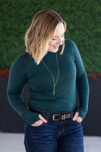 Load image into Gallery viewer, Blair Long Sleeve Top - Hunter Green