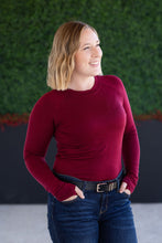 Load image into Gallery viewer, Blair Long Sleeve Top - Burgundy