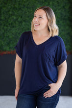 Load image into Gallery viewer, Sierra Pocket Top - Navy